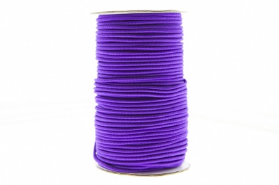 0370-1301-Шнур эластичный 3 мм, (уп.100+/-1м), цв.175- фиолет - купить в Вологде. Цена: 459.62 руб.