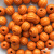 0309-Бусины деревянные "ОмТекс", 16 мм, упак.50+/-3шт, цв.003-оранжевый - купить в Вологде. Цена: 62.22 руб.