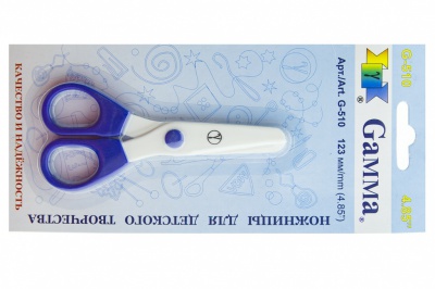 Ножницы G-510 детские 123 мм - купить в Вологде. Цена: 137.45 руб.