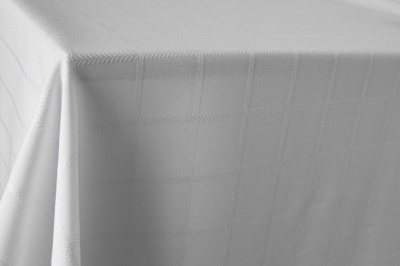 Скатертная ткань 25536/2005, 174 гр/м2, шир.150см, цвет белый - купить в Вологде. Цена 269.46 руб.