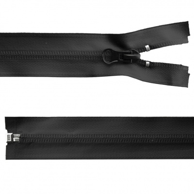 Молния водонепроницаемая PVC Т-7, 90 см, разъемная, цвет чёрный - купить в Вологде. Цена: 61.18 руб.