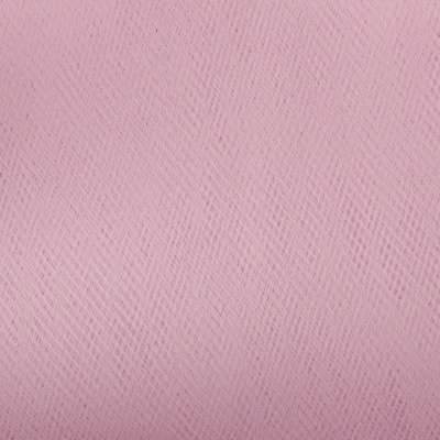 Фатин матовый 16-12, 12 гр/м2, шир.300см, цвет нежно-розовый - купить в Вологде. Цена 96.31 руб.