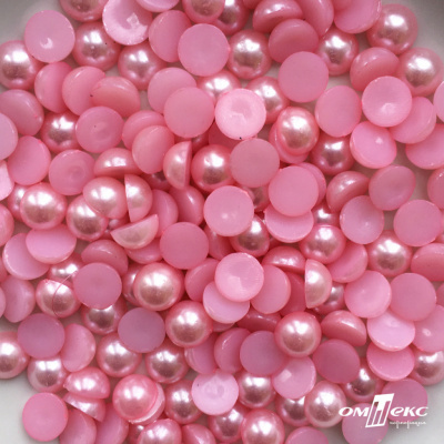 0404-5146В-Полубусины пластиковые круглые "ОмТекс", 10 мм, (уп.50гр=175+/-3шт), цв.101-св.розовый - купить в Вологде. Цена: 63.46 руб.