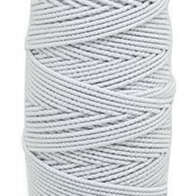 Нитка - резинка Спандекс 25 м (уп-10шт)-белые - купить в Вологде. Цена: 35.65 руб.