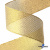 Лента металлизированная "ОмТекс", 50 мм/уп.22,8+/-0,5м, цв.- золото - купить в Вологде. Цена: 149.71 руб.