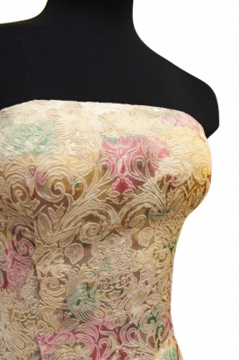 Ткань костюмная (принт) T005 3#, 270 гр/м2, шир.150см - купить в Вологде. Цена 610.65 руб.