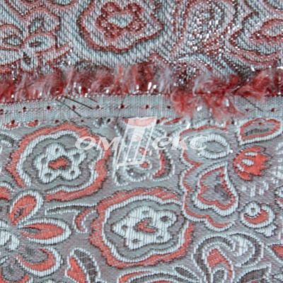 Ткань костюмная жаккард, 135 гр/м2, шир.150см, цвет красный№12 - купить в Вологде. Цена 441.92 руб.