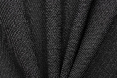 Ткань костюмная 25505 2003, 265 гр/м2, шир.150см, цвет т.серый - купить в Вологде. Цена 418.73 руб.