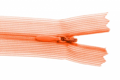 Молния потайная Т3 849, 20 см, капрон, цвет оранжевый - купить в Вологде. Цена: 5.12 руб.