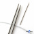 Спицы для вязания металлические d-2.5 мм круговые на тросике 53 см - купить в Вологде. Цена: 53.90 руб.