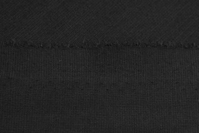 Трикотаж "Grange" BLACK 1# (2,38м/кг), 280 гр/м2, шир.150 см, цвет чёрно-серый - купить в Вологде. Цена 861.22 руб.