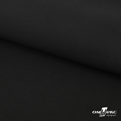Ткань костюмная "Микела", 96%P 4%S, 255 г/м2 ш.150 см, цв-черный #1 - купить в Вологде. Цена 348.93 руб.