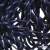 Шнурки #107-19, круглые 130 см, двухцветные цв.тём.синий/белый - купить в Вологде. Цена: 22.14 руб.