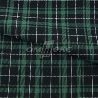 Ткань костюмная Клетка 25577, т.зеленый/зеленый./ч/бел, 230 г/м2, шир.150 см - купить в Вологде. Цена 545.24 руб.