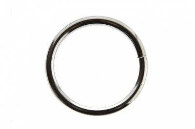 Кольцо металлическое d-3 х 32 мм, цв.-никель - купить в Вологде. Цена: 3.92 руб.