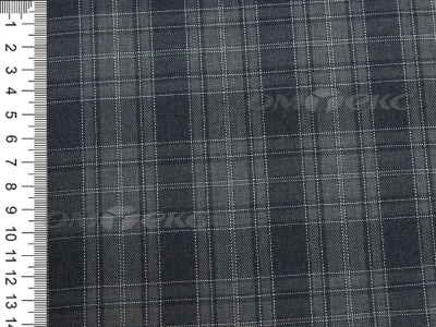 Ткань костюмная клетка 25235 2003, 185 гр/м2, шир.150см, цвет серый/сер - купить в Вологде. Цена 