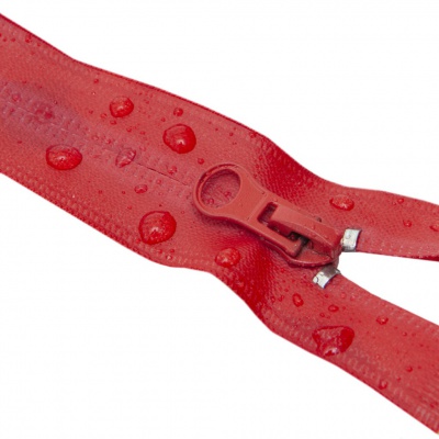 Молния водонепроницаемая PVC Т-7, 90 см, разъемная, цвет (820) красный - купить в Вологде. Цена: 61.18 руб.