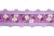 Тесьма декоративная 0385-6169, шир. 25 мм/уп. 22,8+/-1 м, цвет 01-фиолетовый - купить в Вологде. Цена: 387.43 руб.