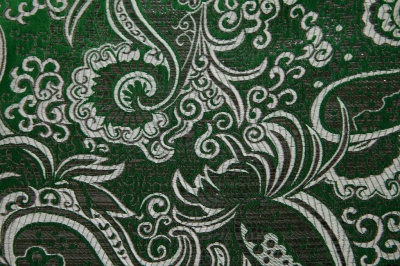 Ткань костюмная жаккард, 135 гр/м2, шир.150см, цвет зелёный№4 - купить в Вологде. Цена 441.94 руб.