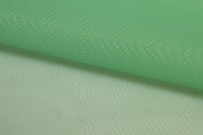 Портьерный капрон 15-6123, 47 гр/м2, шир.300см, цвет св.зелёный - купить в Вологде. Цена 137.27 руб.