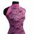 Кружевное полотно стрейч XD-WINE, 100 гр/м2, шир.150см, цвет розовый - купить в Вологде. Цена 1 869.99 руб.