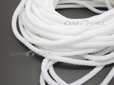 Шнур 1с35 4 мм крупное плетение 200 м белый - купить в Вологде. Цена: 1.10 руб.