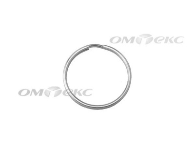 Кольцо металлическое d-20 мм, цв.-никель - купить в Вологде. Цена: 3.19 руб.