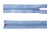 Спиральная молния Т5 351, 75 см, автомат, цвет св.голубой - купить в Вологде. Цена: 16.28 руб.