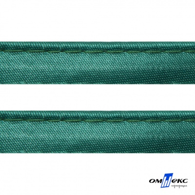 Кант атласный 140, шир. 12 мм (в упак. 65,8 м), цвет т.зелёный - купить в Вологде. Цена: 237.16 руб.