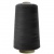 Швейные нитки (армированные) 28S/2, нам. 2 500 м, цвет чёрный - купить в Вологде. Цена: 139.91 руб.