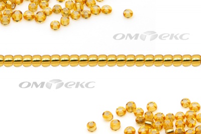 Бисер (SL) 11/0 ( упак.100 гр) цв.22 - золото - купить в Вологде. Цена: 53.34 руб.