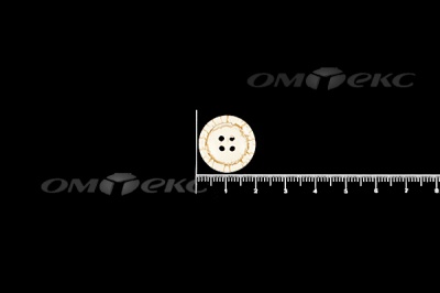 Пуговица деревянная круглая №33 (18мм) - купить в Вологде. Цена: 2.55 руб.