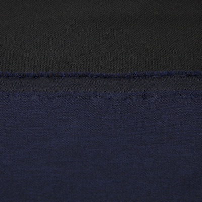 Ткань костюмная 26150 2009, 214 гр/м2, шир.150см, цвет т.синий - купить в Вологде. Цена 358.58 руб.