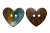 Деревянные украшения для рукоделия пуговицы "Кокос" #1 - купить в Вологде. Цена: 55.18 руб.