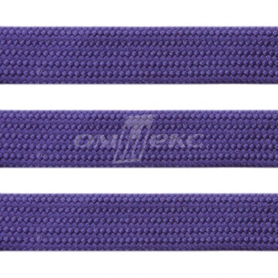 Шнур 15мм плоский (100+/-1м) №10 фиолетовый - купить в Вологде. Цена: 10.21 руб.