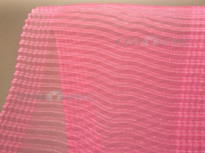 Лента капроновая "Гофре", шир. 110 мм/уп. 50 м, цвет розовый - купить в Вологде. Цена: 35.60 руб.