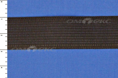 Окантовочная тесьма №216, шир. 22 мм (в упак. 100 м), цвет коричневый - купить в Вологде. Цена: 271.60 руб.