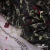 Сетка с вышивкой "Мадрид" 135 г/м2, 100% нейлон, ширина 130 см, Цвет 4/Черный - купить в Вологде. Цена 980 руб.
