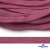 Шнур плетеный d-8 мм плоский, 70% хлопок 30% полиэстер, уп.85+/-1 м, цв.1029-розовый - купить в Вологде. Цена: 735 руб.