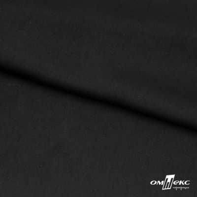 Ткань плательная Габриэль 100% полиэстер,140 (+/-10) гр/м2, шир. 150 см, цв. черный BLACK - купить в Вологде. Цена 248.37 руб.