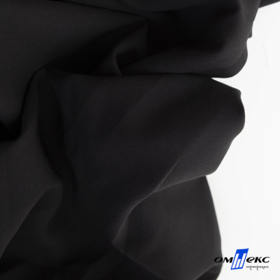 Ткань костюмная "Фабио" 80% P, 16% R, 4% S, 245 г/м2, шир.150 см, цв-черный #1 - купить в Вологде. Цена 470.17 руб.