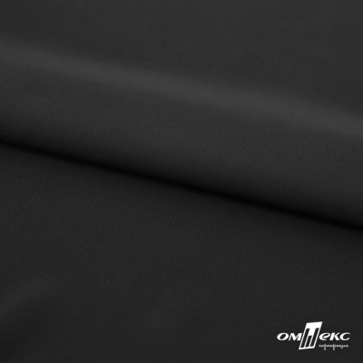 Плательная ткань "Невада", 120 гр/м2, шир.150 см, цвет чёрный - купить в Вологде. Цена 254.22 руб.