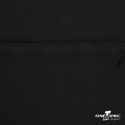 Ткань костюмная "Матте" 80% P, 16% R, 4% S, 170 г/м2, шир.150 см, цв-черный #1 - купить в Вологде. Цена 372.90 руб.