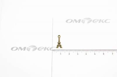 Декоративный элемент для творчества из металла "Эйфелева башня" 1,7 см  - купить в Вологде. Цена: 6.13 руб.