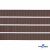 Репсовая лента 005, шир. 6 мм/уп. 50+/-1 м, цвет коричневый - купить в Вологде. Цена: 88.45 руб.