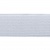 Резинка 25 мм Тканая, 13,75 гр/п.м, (бобина 25 +/-0,5 м) - белая  - купить в Вологде. Цена: 11.67 руб.