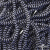 Шнурки #107-16, круглые 130 см, двухцветные цв.серый/чёрный - купить в Вологде. Цена: 31.89 руб.