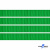 Репсовая лента 019, шир. 6 мм/уп. 50+/-1 м, цвет зелёный - купить в Вологде. Цена: 87.54 руб.
