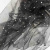 Сетка Фатин Глитер Спейс, 12 (+/-5) гр/м2, шир.150 см, 16-167/черный - купить в Вологде. Цена 184.03 руб.