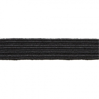 Резинка продежка С-52, шир. 7 мм (в нам. 100 м), чёрная  - купить в Вологде. Цена: 637.57 руб.